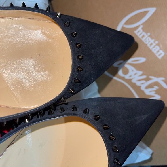 Anjalina 100 veau velours Christian Louboutin - Picture 8 of 10